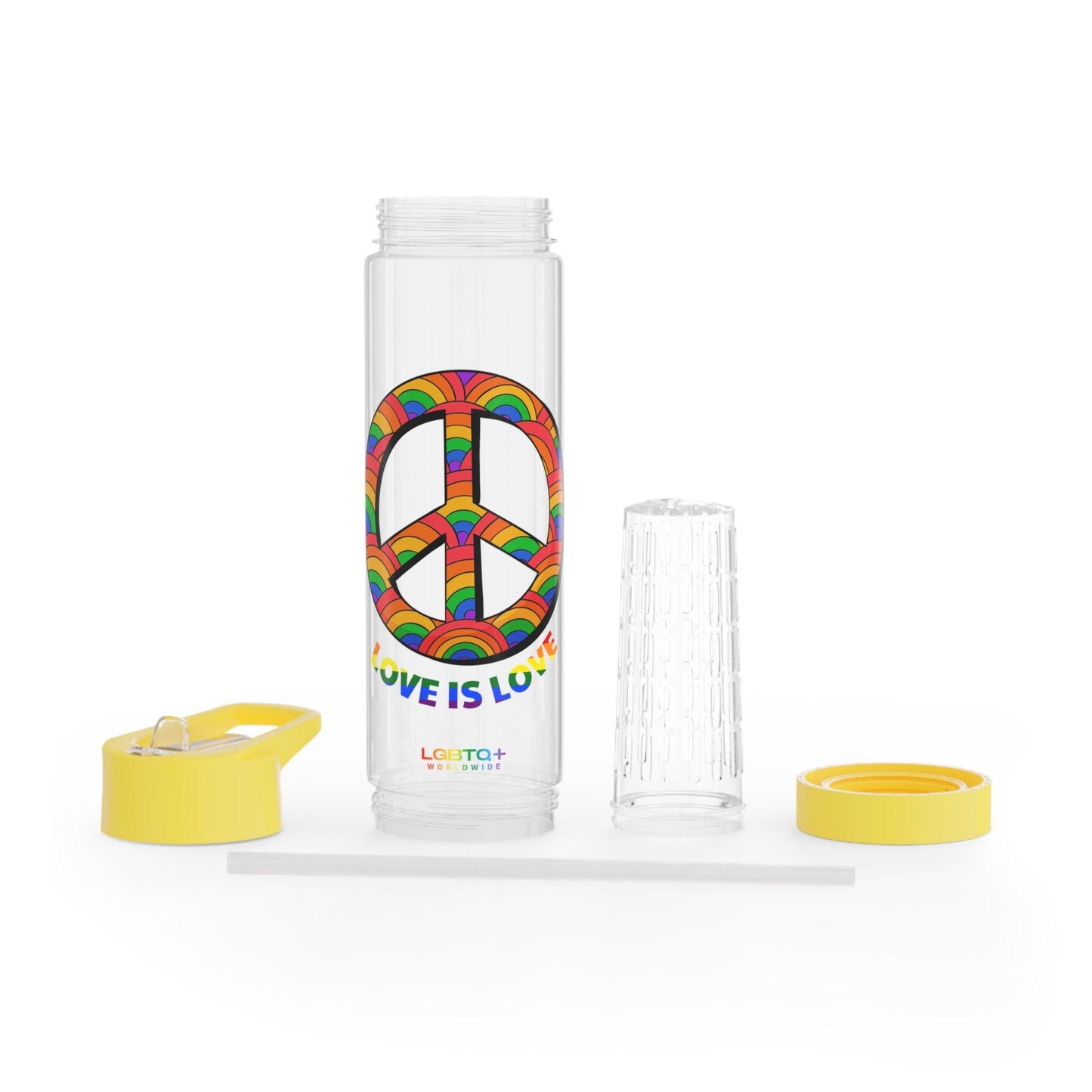 LGBTQWorldwide - ,,LIEBE IST LIEBE" Bottles, Bottles & Tumblers, home, Home & Living, Travel, Tumblers lgbtq Bekleidung Accessoires unisex Zubehör