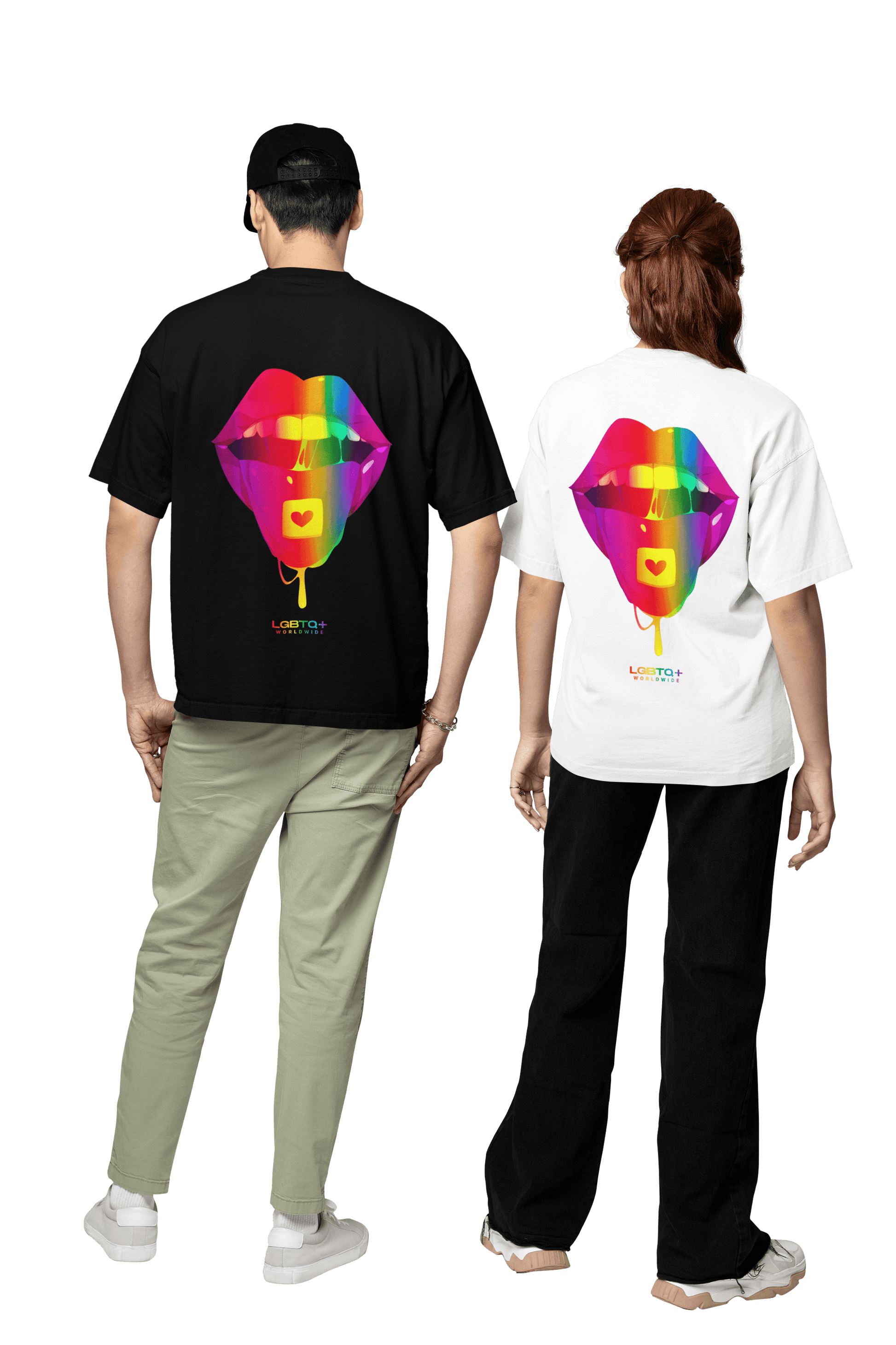 LGBTQWorldwide - ,,LIEBES PILLE" Clothing, Cotton, Crew neck, DTG, Eco-friendly, Men's Clothing, Organic, Recycled, Regular fit, Sustainable, T-shirts, Unisex, Valentine's Day Picks, Vegan, Women's Clothing lgbtq Bekleidung Accessoires unisex Zubehör