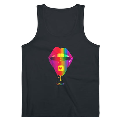 LGBTQWorldwide - ,,LIEBES PILLE'' DTG, Eco-friendly, Men's Clothing, Neck Labels, Organic, Recycled, Slim fit, Sustainable, Tank Tops, Tanke, Vegan lgbtq Bekleidung Accessoires unisex Zubehör