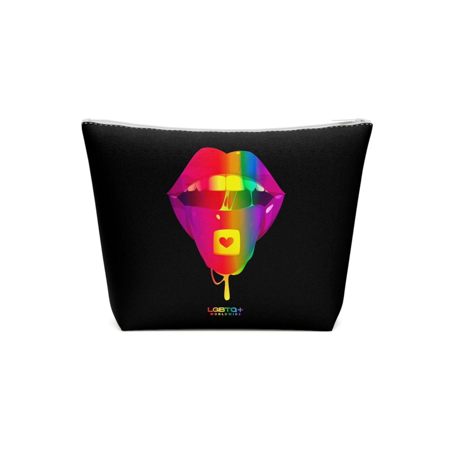 LGBTQWorldwide - ,,LIEBES PILLE" Kosmetiktasche Accessories, all, All Over Print, AOP, bag, Cosmetics, Home, Pouches, Sublimation, Travel Accessories, With zipper lgbtq Bekleidung Accessoires unisex Zubehör