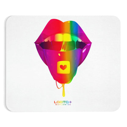 LGBTQWorldwide - ,,LIEBES PILLE" Mauspad All, Desk, Home & Living, Mouse pad, Mouse Pads, Mousepad, tech lgbtq Bekleidung Accessoires unisex Zubehör