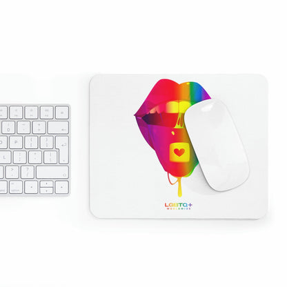 LGBTQWorldwide - ,,LIEBES PILLE" Mauspad All, Desk, Home & Living, Mouse pad, Mouse Pads, Mousepad, tech lgbtq Bekleidung Accessoires unisex Zubehör