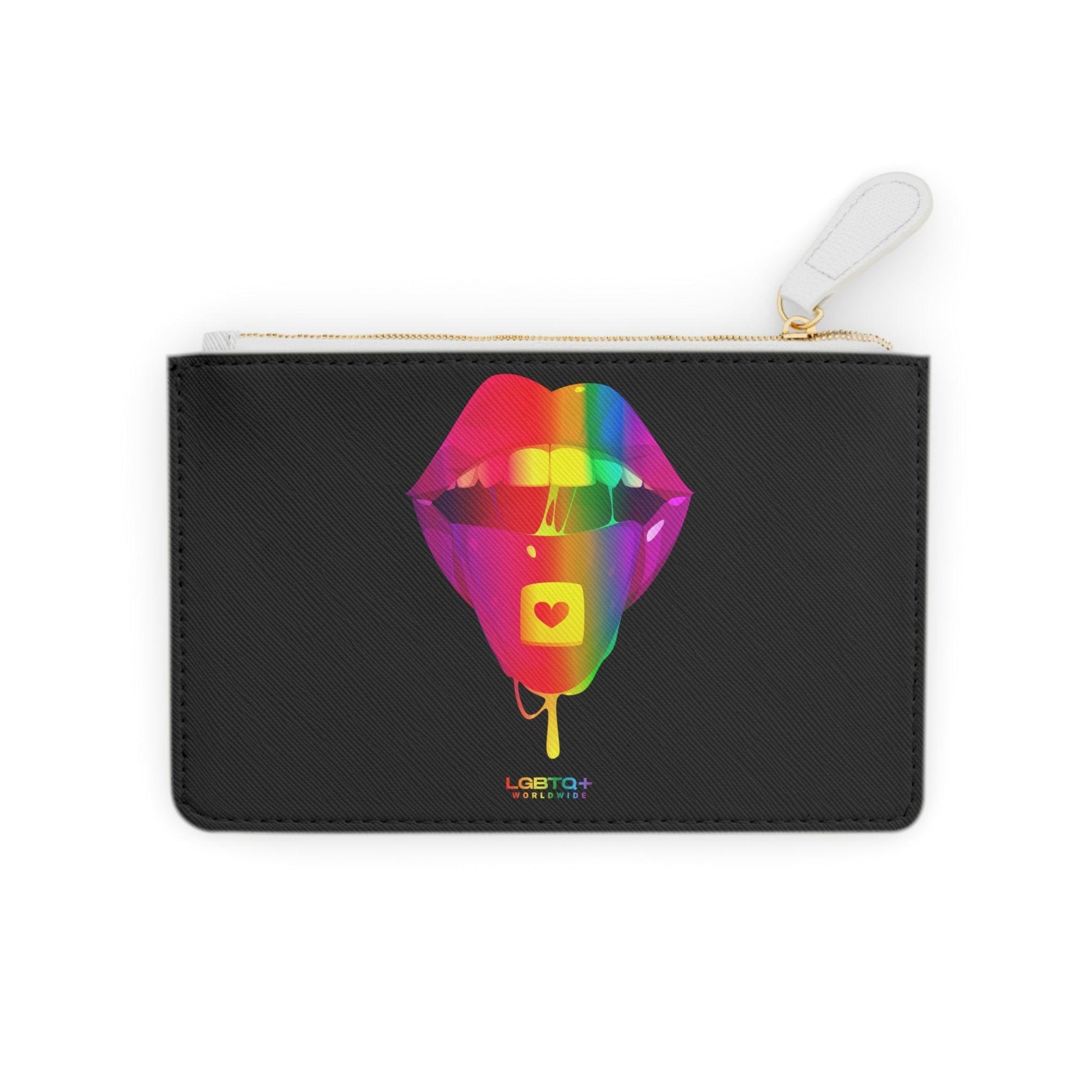 LGBTQWorldwide - ,,LIEBES PILLE" Vegane Ledertasche Accessories, AOP, Assembled in the USA, Bags, Made in USA, mini bag, Vegan lgbtq Bekleidung Accessoires unisex Zubehör