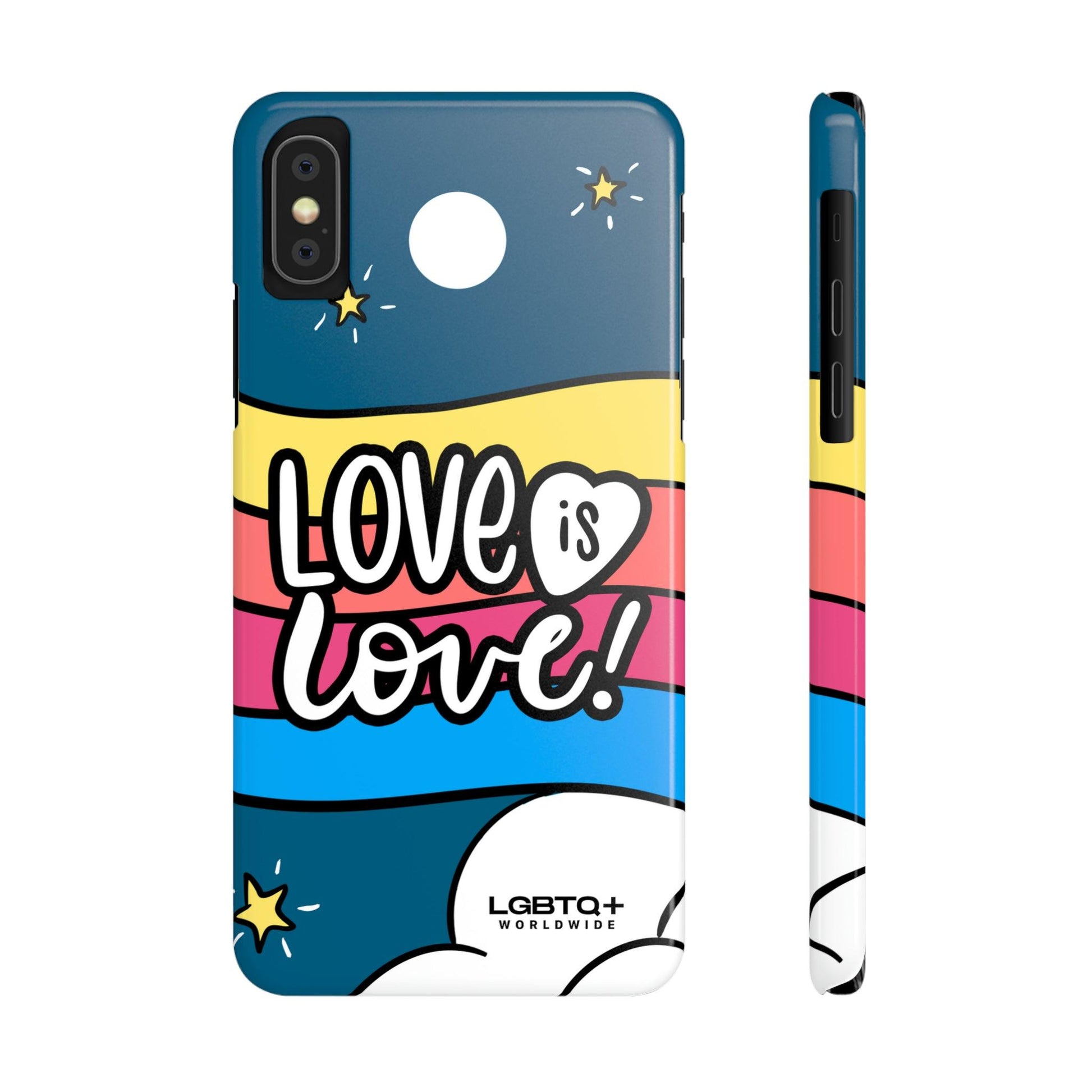 LGBTQWorldwide - ,,LIEBES WOLKE" Handyhülle Accessories, Back-to-School, card, Glossy, iPhone, iPhone Cases, Phone accessory, Phone Cases, Samsung Cases, Slim lgbtq Bekleidung Accessoires unisex Zubehör