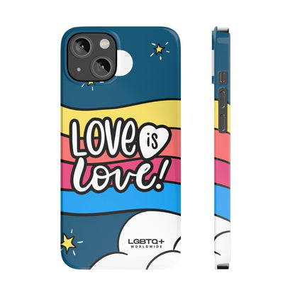 LGBTQWorldwide - ,,LIEBES WOLKE" Handyhülle Accessories, Back-to-School, card, Glossy, iPhone, iPhone Cases, Phone accessory, Phone Cases, Samsung Cases, Slim lgbtq Bekleidung Accessoires unisex Zubehör