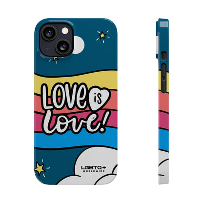 LGBTQWorldwide - ,,LIEBES WOLKE" Handyhülle Accessories, Back-to-School, card, Glossy, iPhone, iPhone Cases, Phone accessory, Phone Cases, Samsung Cases, Slim lgbtq Bekleidung Accessoires unisex Zubehör