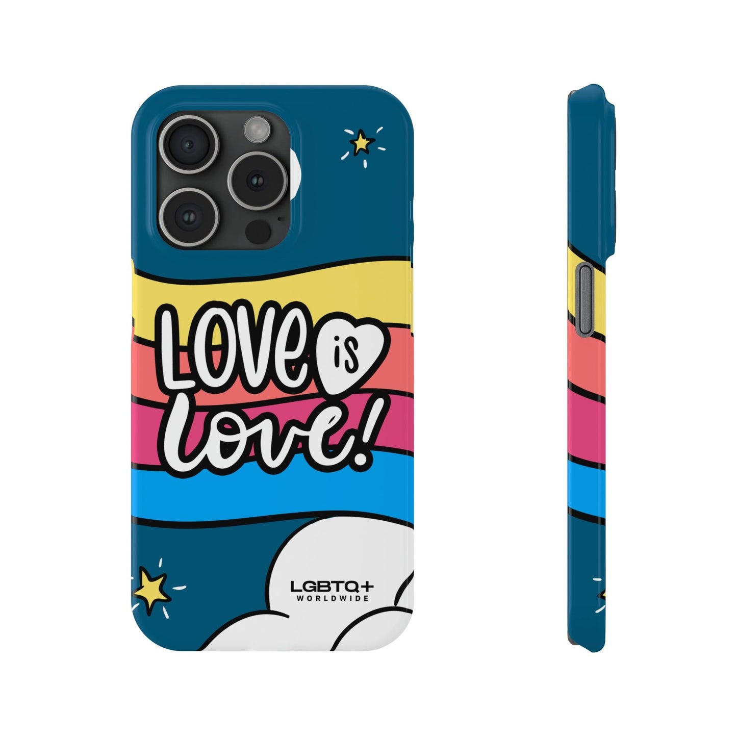 LGBTQWorldwide - ,,LIEBES WOLKE" Handyhülle Accessories, Back-to-School, card, Glossy, iPhone, iPhone Cases, Phone accessory, Phone Cases, Samsung Cases, Slim lgbtq Bekleidung Accessoires unisex Zubehör