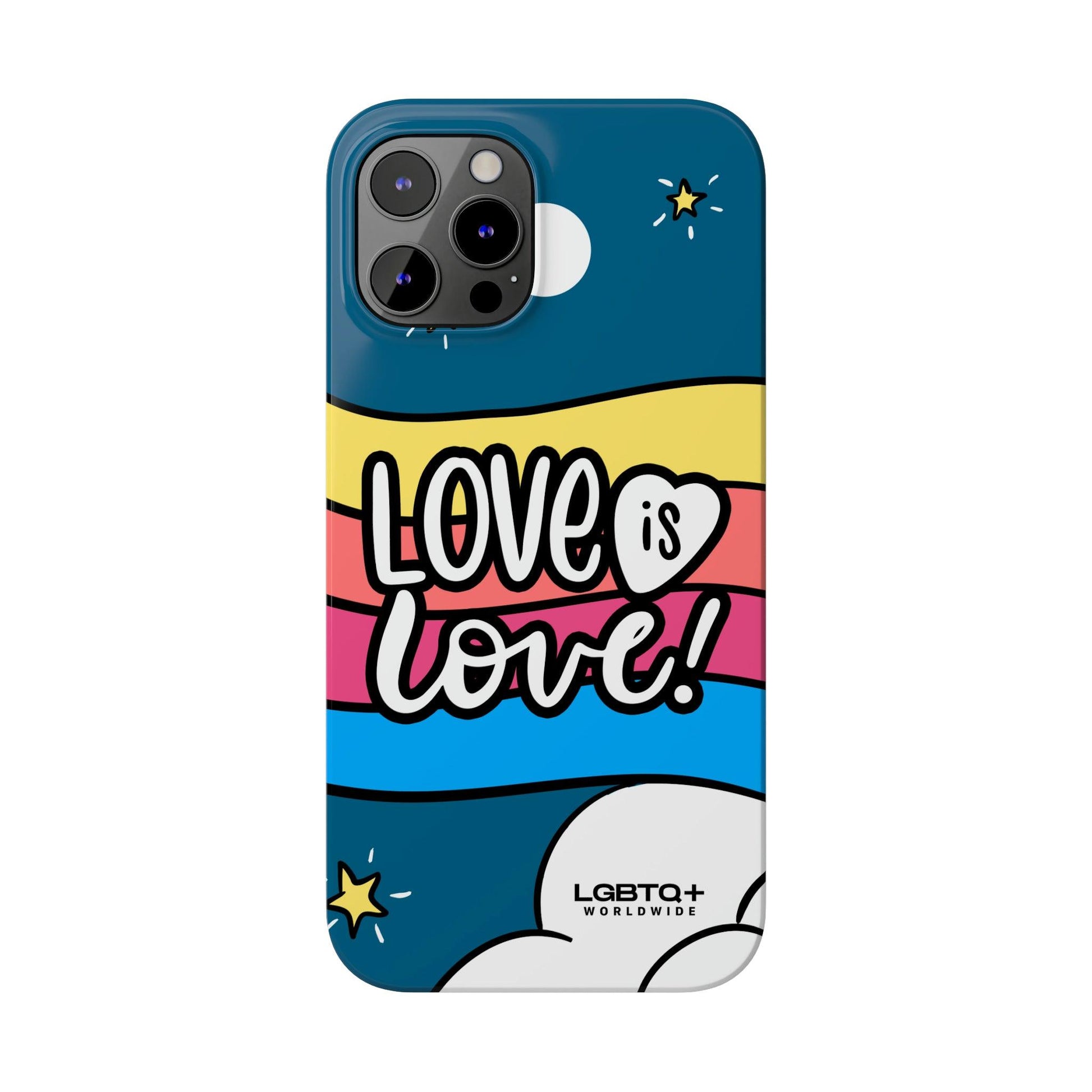 LGBTQWorldwide - ,,LIEBES WOLKE" Handyhülle Accessories, Back-to-School, card, Glossy, iPhone, iPhone Cases, Phone accessory, Phone Cases, Samsung Cases, Slim lgbtq Bekleidung Accessoires unisex Zubehör