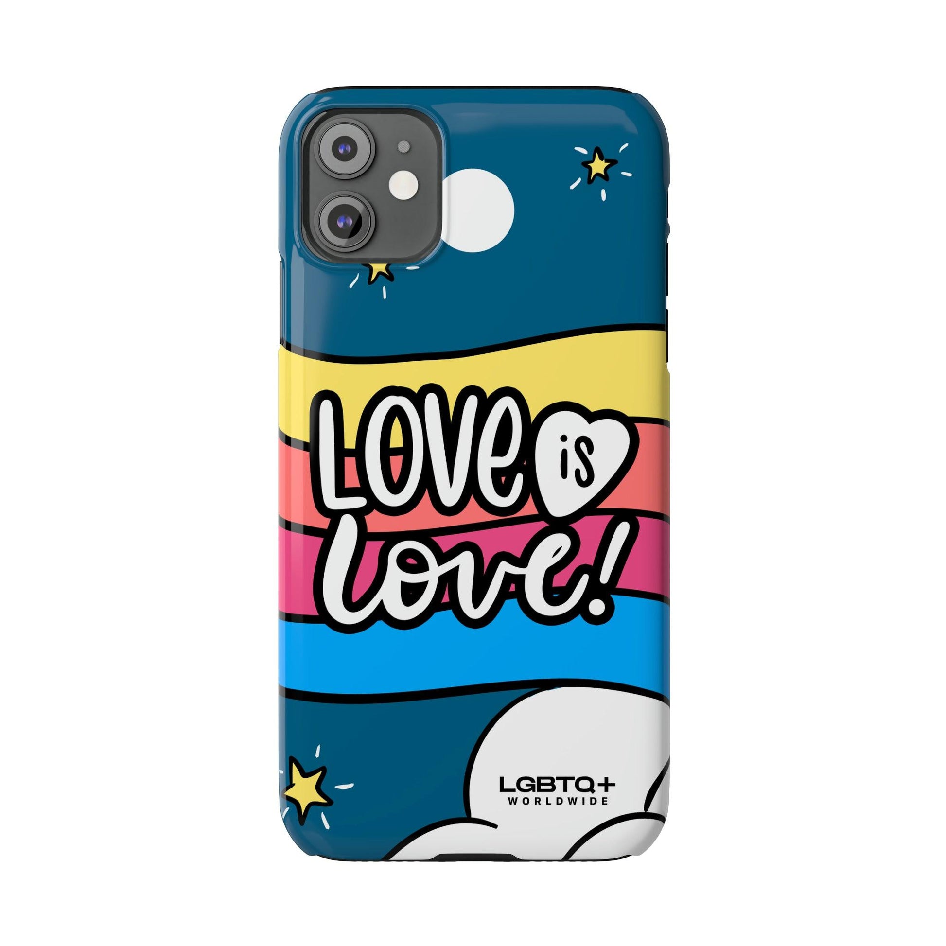 LGBTQWorldwide - ,,LIEBES WOLKE" Handyhülle Accessories, Back-to-School, card, Glossy, iPhone, iPhone Cases, Phone accessory, Phone Cases, Samsung Cases, Slim lgbtq Bekleidung Accessoires unisex Zubehör