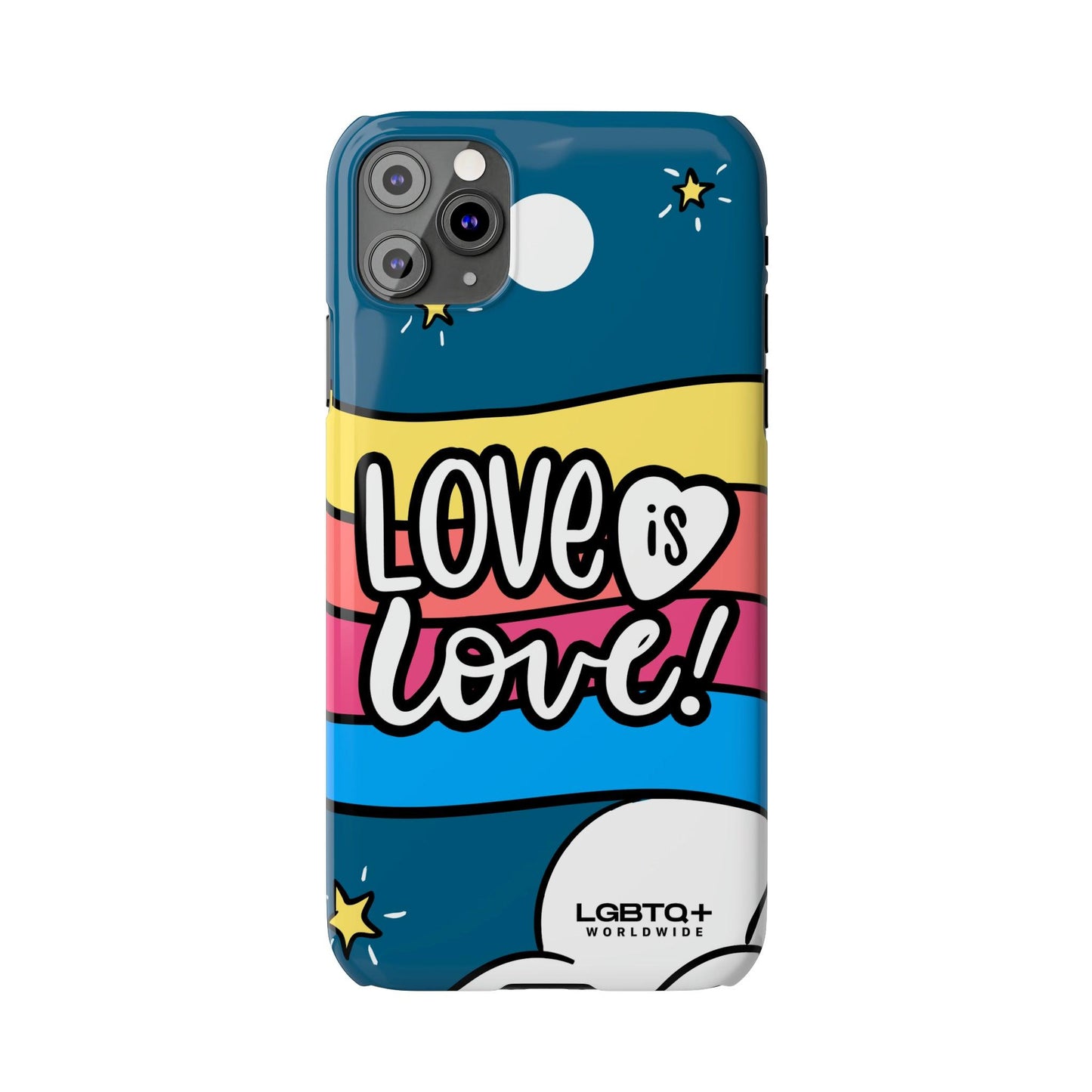 LGBTQWorldwide - ,,LIEBES WOLKE" Handyhülle Accessories, Back-to-School, card, Glossy, iPhone, iPhone Cases, Phone accessory, Phone Cases, Samsung Cases, Slim lgbtq Bekleidung Accessoires unisex Zubehör