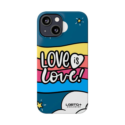 LGBTQWorldwide - ,,LIEBES WOLKE" Handyhülle Accessories, Back-to-School, card, Glossy, iPhone, iPhone Cases, Phone accessory, Phone Cases, Samsung Cases, Slim lgbtq Bekleidung Accessoires unisex Zubehör