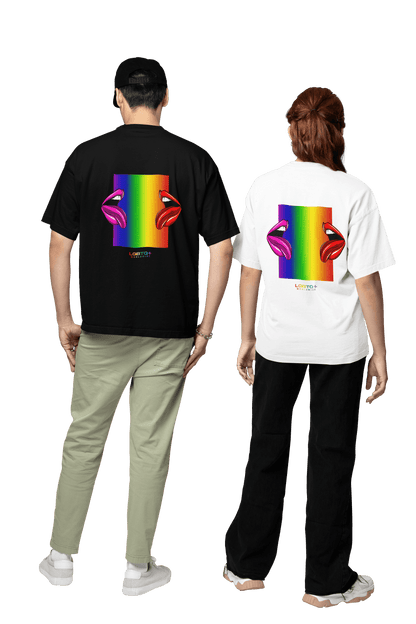 LGBTQWorldwide - ,,LIPPEN" Clothing, Cotton, Crew neck, DTG, Eco-friendly, Men's Clothing, Organic, Recycled, Regular fit, Sustainable, T-shirts, Unisex, Valentine's Day Picks, Vegan, Women's Clothing lgbtq Bekleidung Accessoires unisex Zubehör