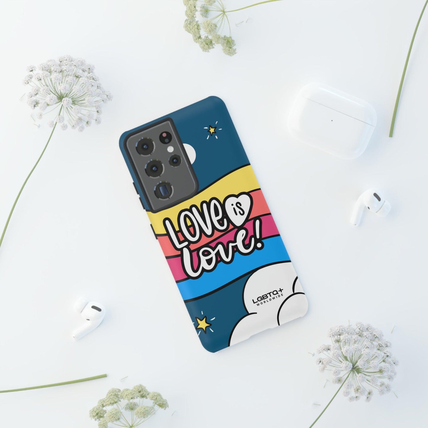 LGBTQWorldwide - ,,LOVE CLOUD" Tough Cases Accessories, Glossy, iPhone Cases, Matte, Phone accessory, Phone Cases, Samsung Cases, Thermo, Valentine's Day Picks lgbtq Bekleidung Accessoires unisex Zubehör