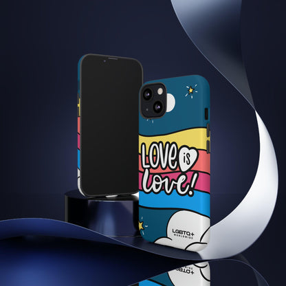 LGBTQWorldwide - ,,LOVE CLOUD" Tough Cases Accessories, Glossy, iPhone Cases, Matte, Phone accessory, Phone Cases, Samsung Cases, Thermo, Valentine's Day Picks lgbtq Bekleidung Accessoires unisex Zubehör