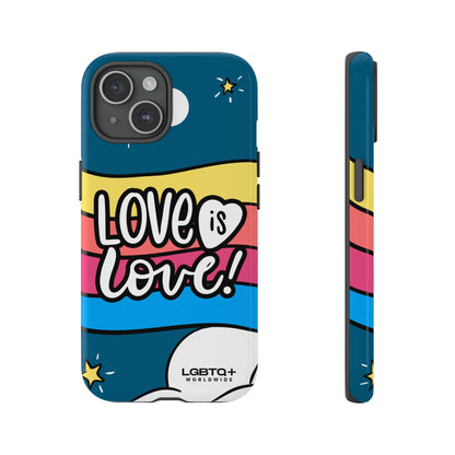 LGBTQWorldwide - ,,LOVE CLOUD" Tough Cases Accessories, Glossy, iPhone Cases, Matte, Phone accessory, Phone Cases, Samsung Cases, Thermo, Valentine's Day Picks lgbtq Bekleidung Accessoires unisex Zubehör