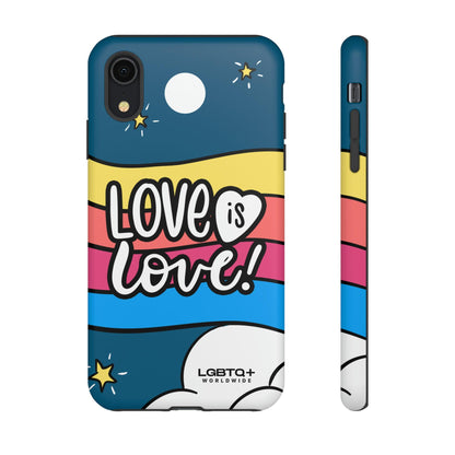 LGBTQWorldwide - ,,LOVE CLOUD" Tough Cases Accessories, Glossy, iPhone Cases, Matte, Phone accessory, Phone Cases, Samsung Cases, Thermo, Valentine's Day Picks lgbtq Bekleidung Accessoires unisex Zubehör