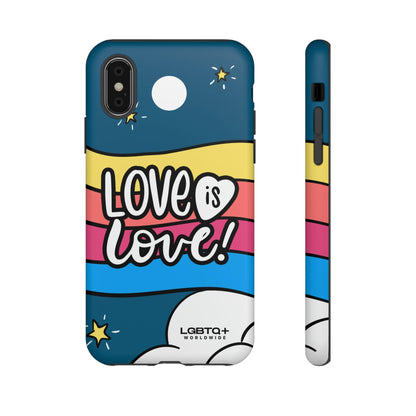 LGBTQWorldwide - ,,LOVE CLOUD" Tough Cases Accessories, Glossy, iPhone Cases, Matte, Phone accessory, Phone Cases, Samsung Cases, Thermo, Valentine's Day Picks lgbtq Bekleidung Accessoires unisex Zubehör