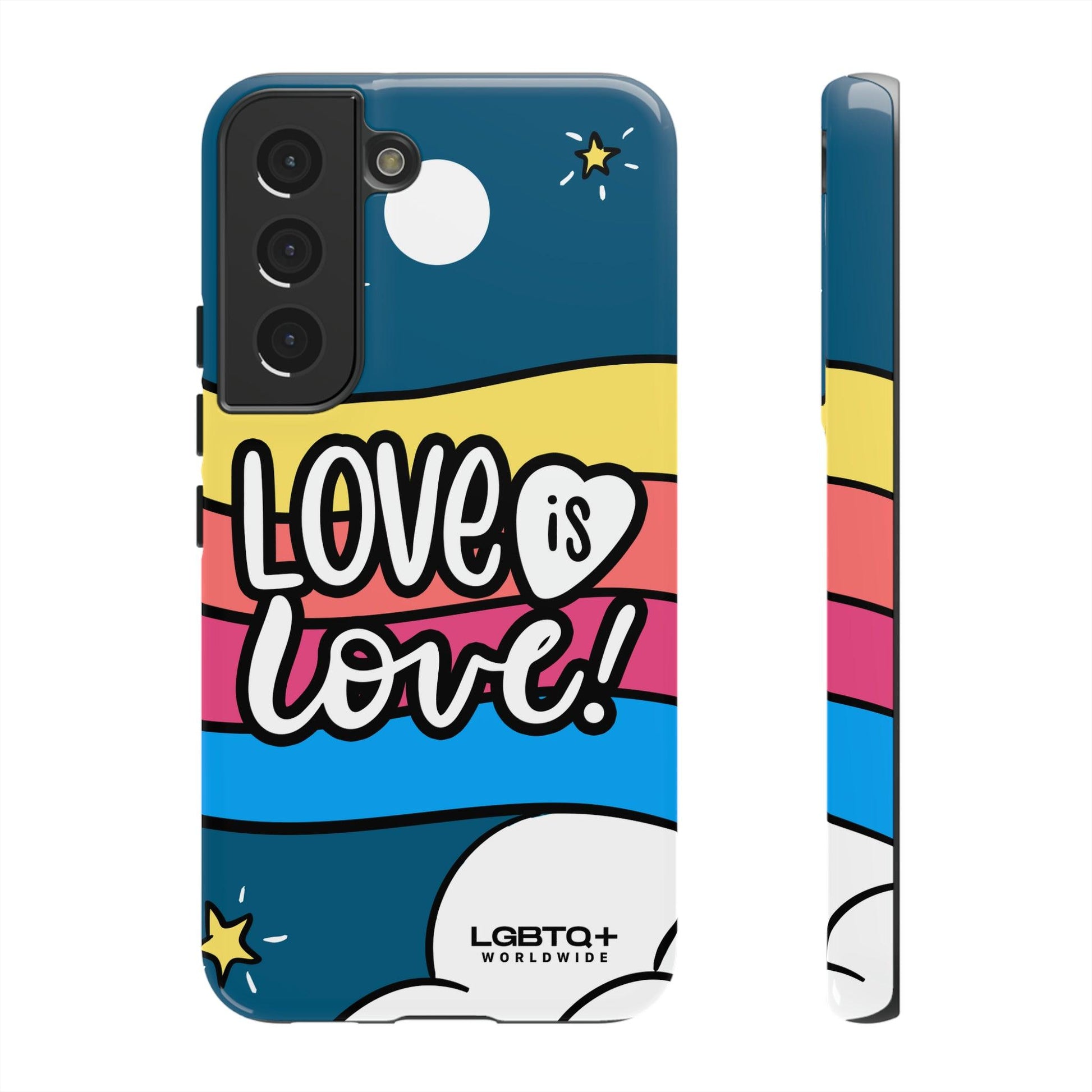 LGBTQWorldwide - ,,LOVE CLOUD" Tough Cases Accessories, Glossy, iPhone Cases, Matte, Phone accessory, Phone Cases, Samsung Cases, Thermo, Valentine's Day Picks lgbtq Bekleidung Accessoires unisex Zubehör