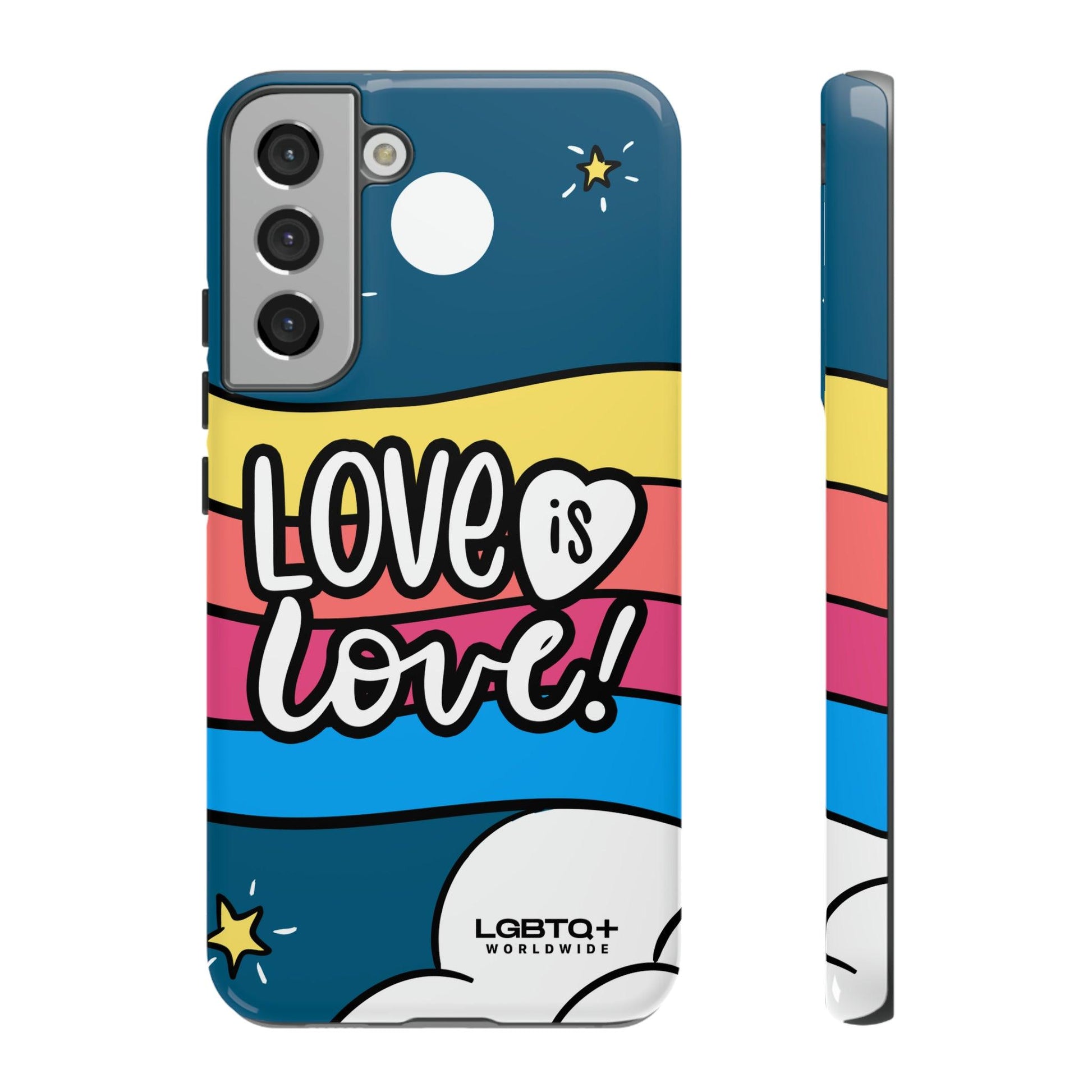 LGBTQWorldwide - ,,LOVE CLOUD" Tough Cases Accessories, Glossy, iPhone Cases, Matte, Phone accessory, Phone Cases, Samsung Cases, Thermo, Valentine's Day Picks lgbtq Bekleidung Accessoires unisex Zubehör