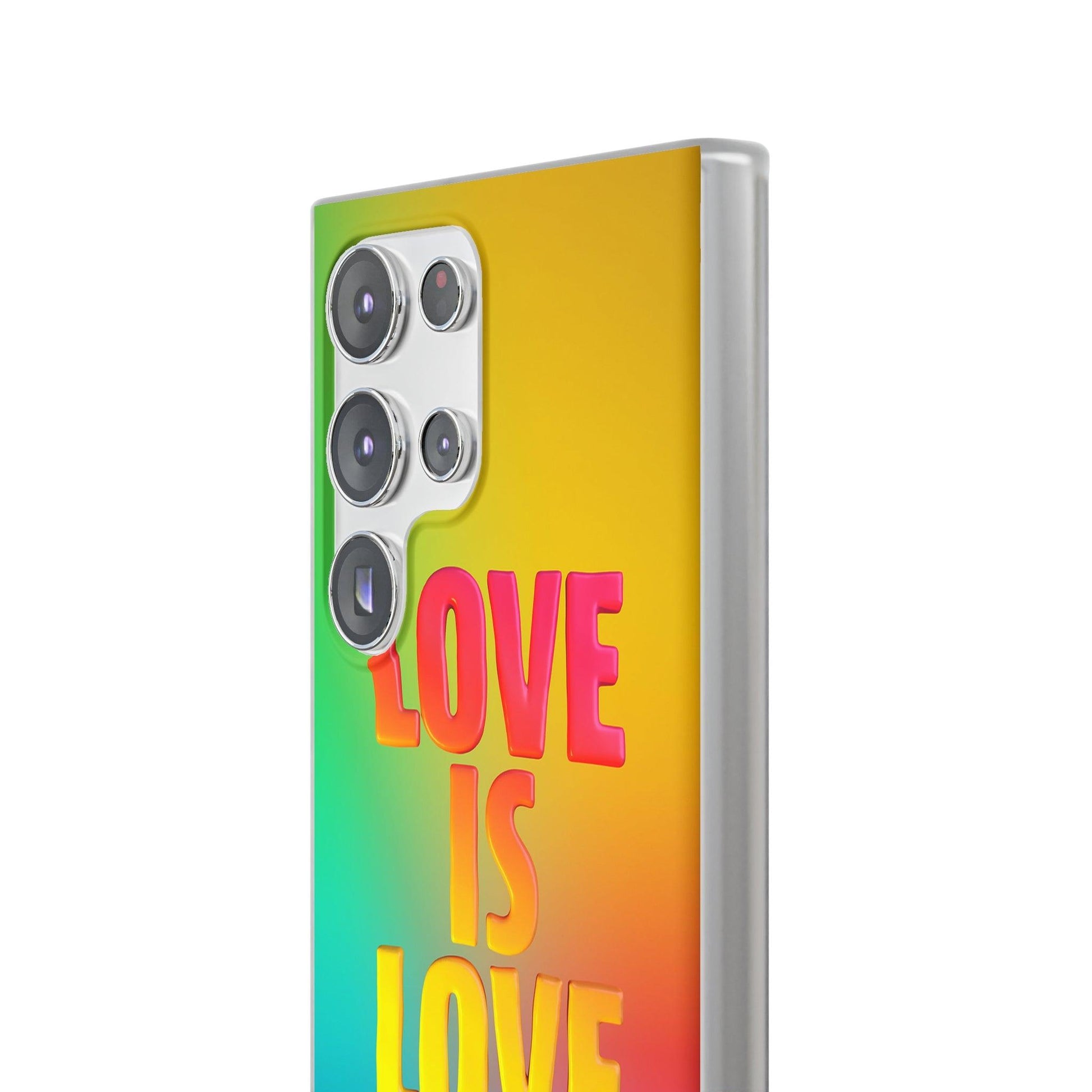 LGBTQWorldwide - ,,LOVE" Flexible Handyhülle Accessories, Case, iPhone, iPhone Cases, Phone accessory, Phone Cases, Samsung Cases, silikon, Valentine's Day promotion lgbtq Bekleidung Accessoires unisex Zubehör