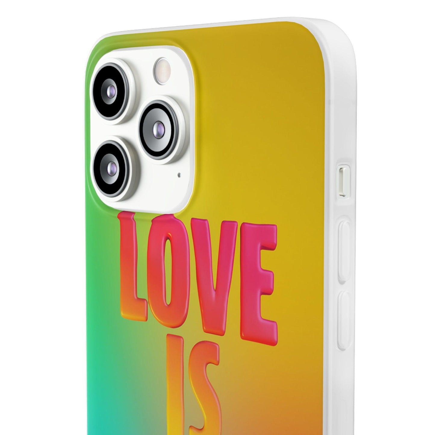 LGBTQWorldwide - ,,LOVE" Flexible Handyhülle Accessories, Case, iPhone, iPhone Cases, Phone accessory, Phone Cases, Samsung Cases, silikon, Valentine's Day promotion lgbtq Bekleidung Accessoires unisex Zubehör