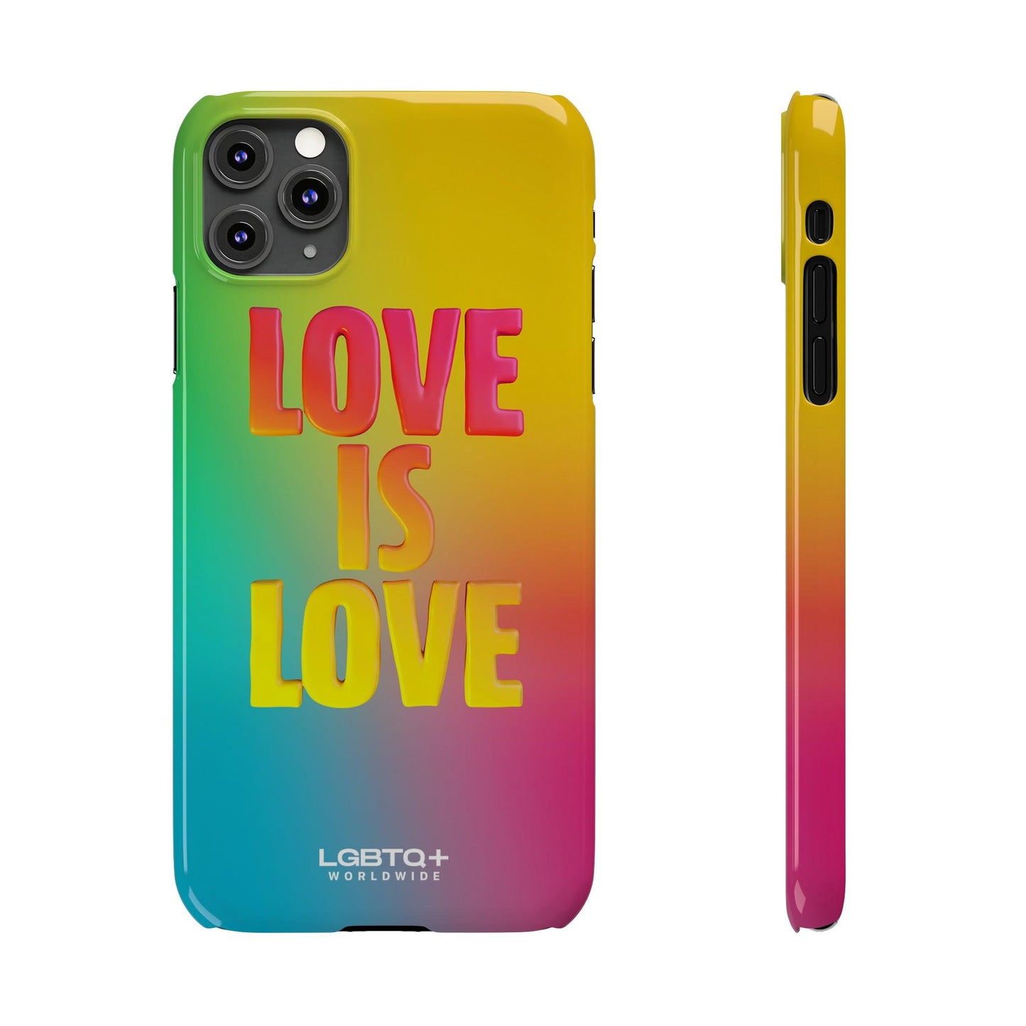 LGBTQWorldwide - ,,LOVE" Handyhülle Accessories, Back-to-School, card, Glossy, iPhone, iPhone Cases, Phone accessory, Phone Cases, Samsung Cases, Slim lgbtq Bekleidung Accessoires unisex Zubehör