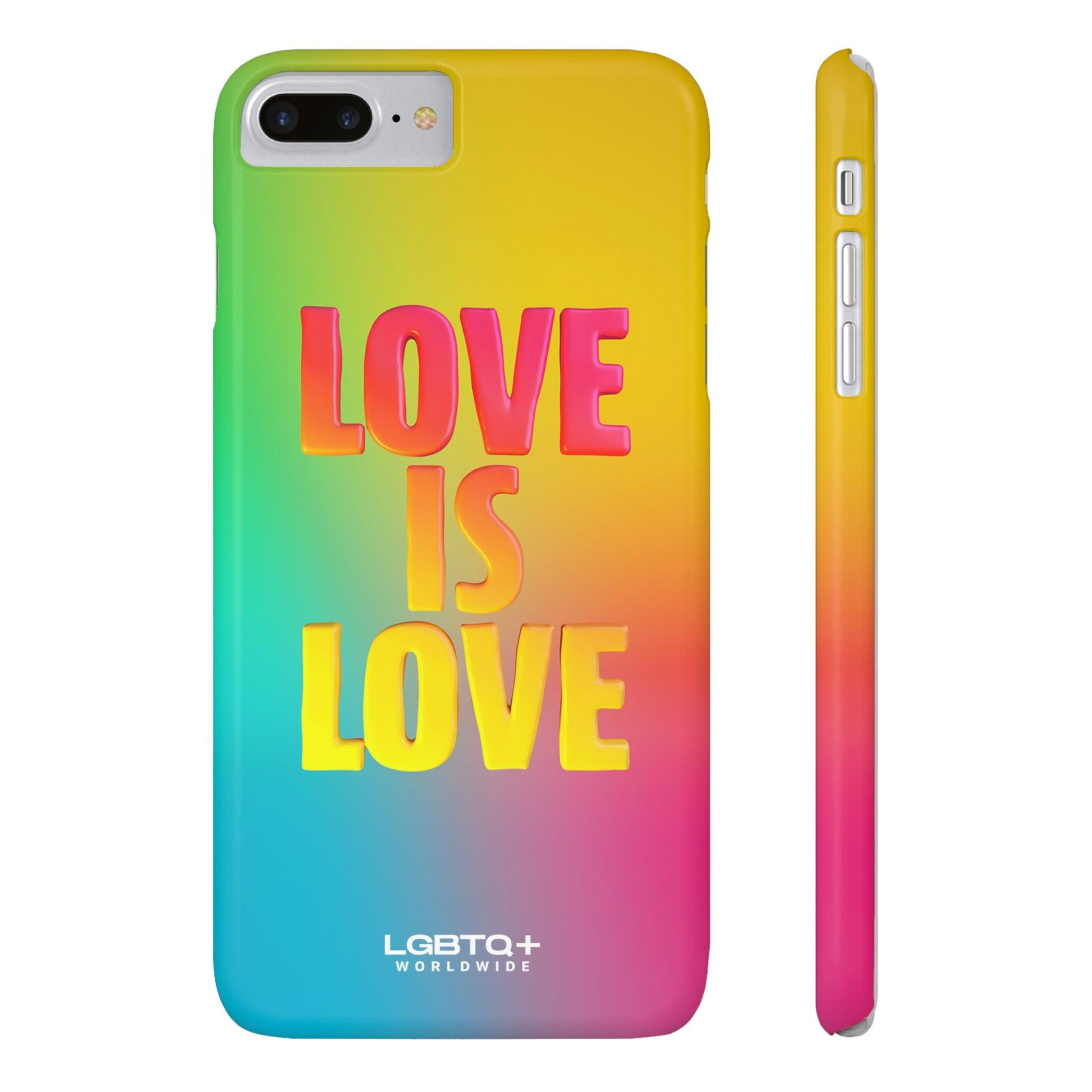 LGBTQWorldwide - ,,LOVE" Handyhülle Accessories, Back-to-School, card, Glossy, iPhone, iPhone Cases, Phone accessory, Phone Cases, Samsung Cases, Slim lgbtq Bekleidung Accessoires unisex Zubehör