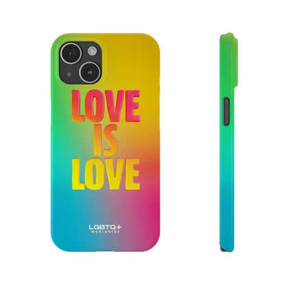 LGBTQWorldwide - ,,LOVE" Handyhülle Accessories, Back-to-School, card, Glossy, iPhone, iPhone Cases, Phone accessory, Phone Cases, Samsung Cases, Slim lgbtq Bekleidung Accessoires unisex Zubehör