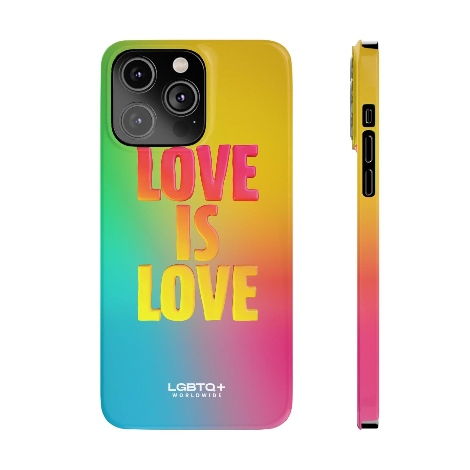 LGBTQWorldwide - ,,LOVE" Handyhülle Accessories, Back-to-School, card, Glossy, iPhone, iPhone Cases, Phone accessory, Phone Cases, Samsung Cases, Slim lgbtq Bekleidung Accessoires unisex Zubehör