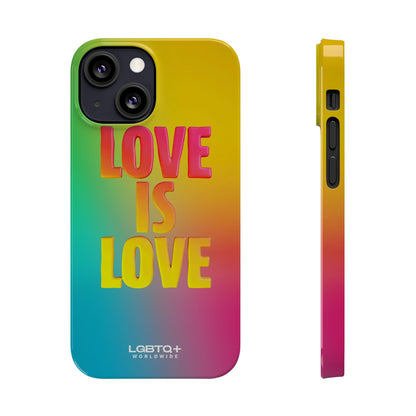 LGBTQWorldwide - ,,LOVE" Handyhülle Accessories, Back-to-School, card, Glossy, iPhone, iPhone Cases, Phone accessory, Phone Cases, Samsung Cases, Slim lgbtq Bekleidung Accessoires unisex Zubehör