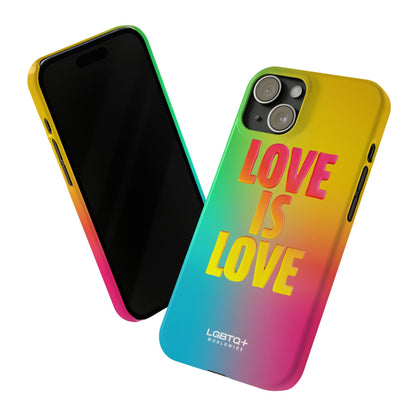 LGBTQWorldwide - ,,LOVE" Handyhülle Accessories, Back-to-School, card, Glossy, iPhone, iPhone Cases, Phone accessory, Phone Cases, Samsung Cases, Slim lgbtq Bekleidung Accessoires unisex Zubehör