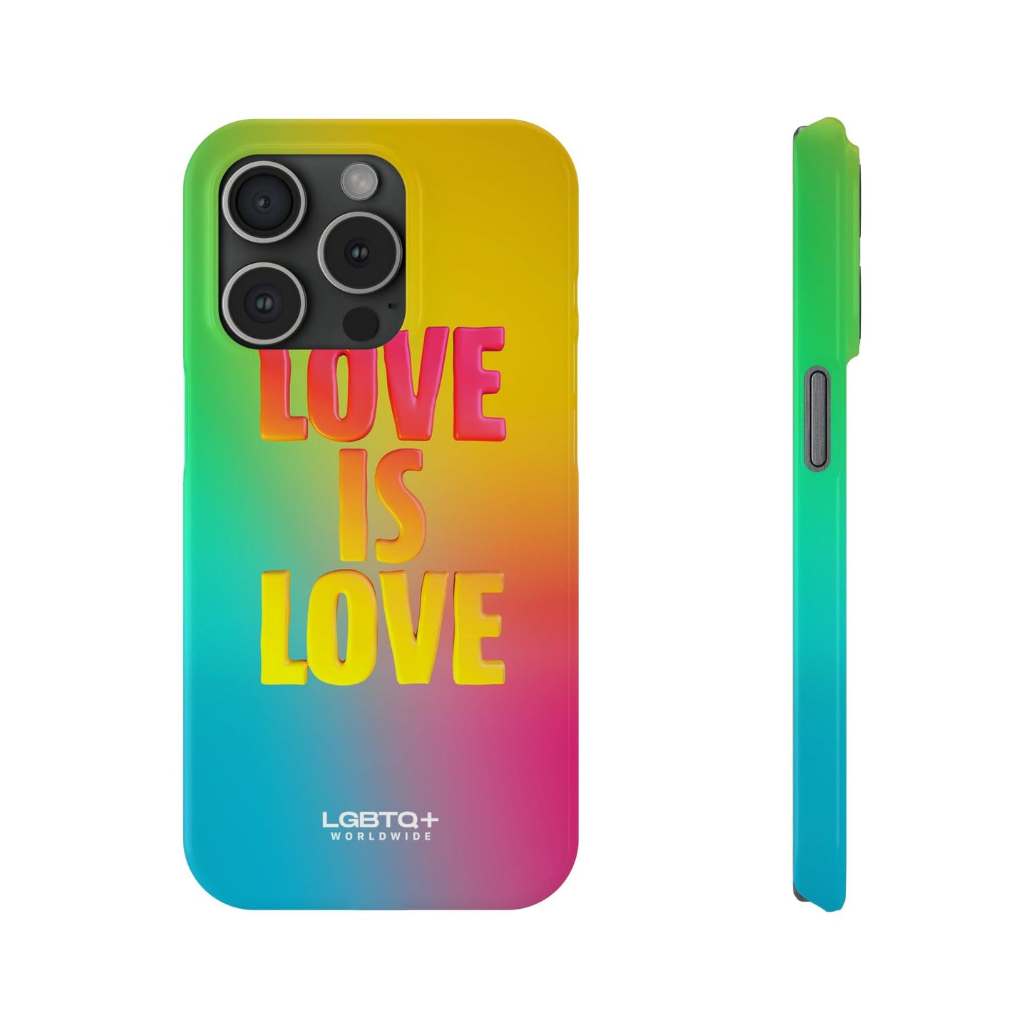 LGBTQWorldwide - ,,LOVE" Handyhülle Accessories, Back-to-School, card, Glossy, iPhone, iPhone Cases, Phone accessory, Phone Cases, Samsung Cases, Slim lgbtq Bekleidung Accessoires unisex Zubehör