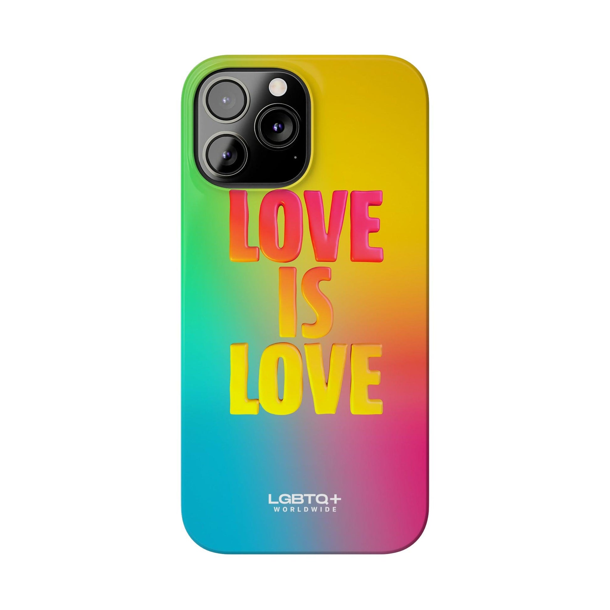 LGBTQWorldwide - ,,LOVE" Handyhülle Accessories, Back-to-School, card, Glossy, iPhone, iPhone Cases, Phone accessory, Phone Cases, Samsung Cases, Slim lgbtq Bekleidung Accessoires unisex Zubehör