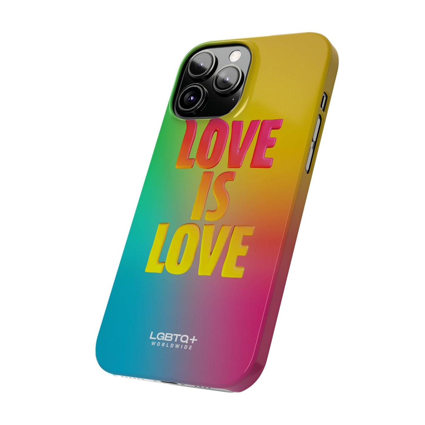 LGBTQWorldwide - ,,LOVE" Handyhülle Accessories, Back-to-School, card, Glossy, iPhone, iPhone Cases, Phone accessory, Phone Cases, Samsung Cases, Slim lgbtq Bekleidung Accessoires unisex Zubehör