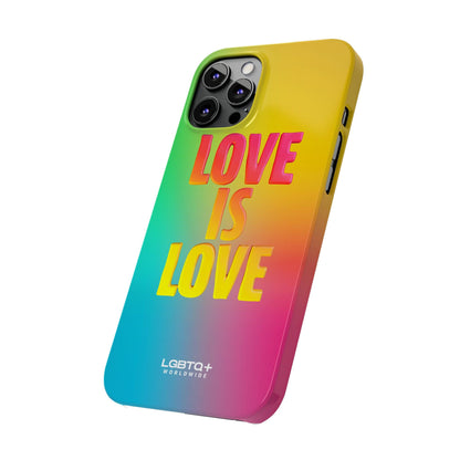 LGBTQWorldwide - ,,LOVE" Handyhülle Accessories, Back-to-School, card, Glossy, iPhone, iPhone Cases, Phone accessory, Phone Cases, Samsung Cases, Slim lgbtq Bekleidung Accessoires unisex Zubehör