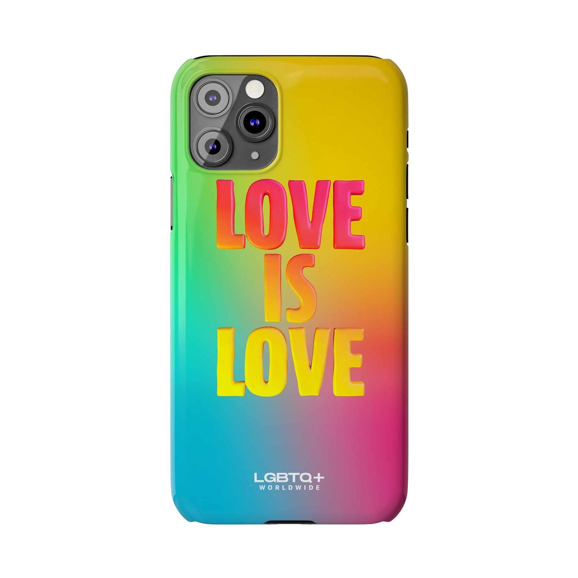 LGBTQWorldwide - ,,LOVE" Handyhülle Accessories, Back-to-School, card, Glossy, iPhone, iPhone Cases, Phone accessory, Phone Cases, Samsung Cases, Slim lgbtq Bekleidung Accessoires unisex Zubehör