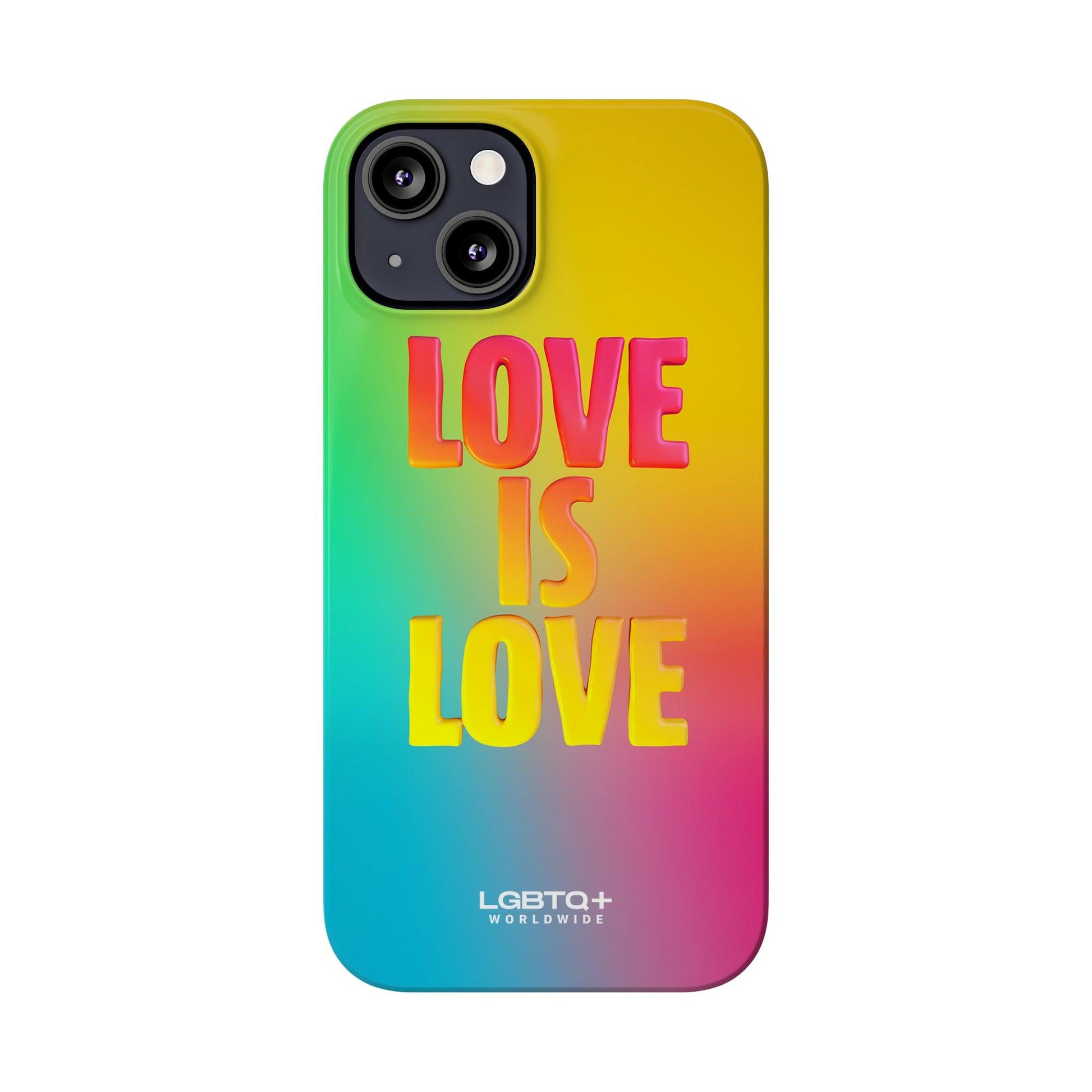 LGBTQWorldwide - ,,LOVE" Handyhülle Accessories, Back-to-School, card, Glossy, iPhone, iPhone Cases, Phone accessory, Phone Cases, Samsung Cases, Slim lgbtq Bekleidung Accessoires unisex Zubehör