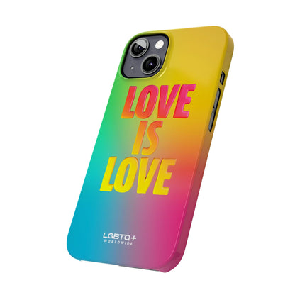 LGBTQWorldwide - ,,LOVE" Handyhülle Accessories, Back-to-School, card, Glossy, iPhone, iPhone Cases, Phone accessory, Phone Cases, Samsung Cases, Slim lgbtq Bekleidung Accessoires unisex Zubehör