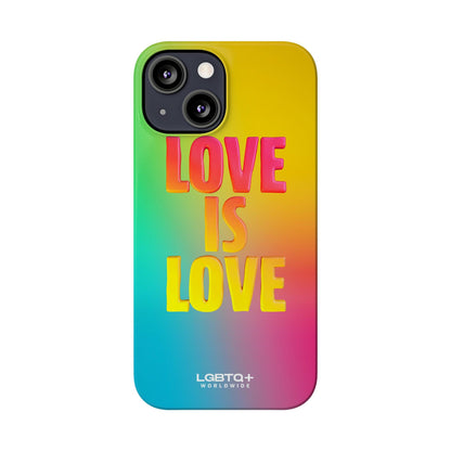 LGBTQWorldwide - ,,LOVE" Handyhülle Accessories, Back-to-School, card, Glossy, iPhone, iPhone Cases, Phone accessory, Phone Cases, Samsung Cases, Slim lgbtq Bekleidung Accessoires unisex Zubehör