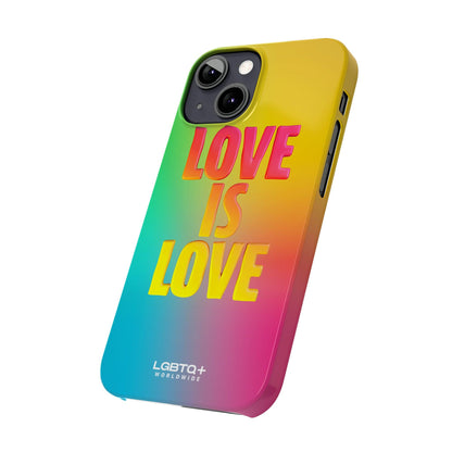 LGBTQWorldwide - ,,LOVE" Handyhülle Accessories, Back-to-School, card, Glossy, iPhone, iPhone Cases, Phone accessory, Phone Cases, Samsung Cases, Slim lgbtq Bekleidung Accessoires unisex Zubehör