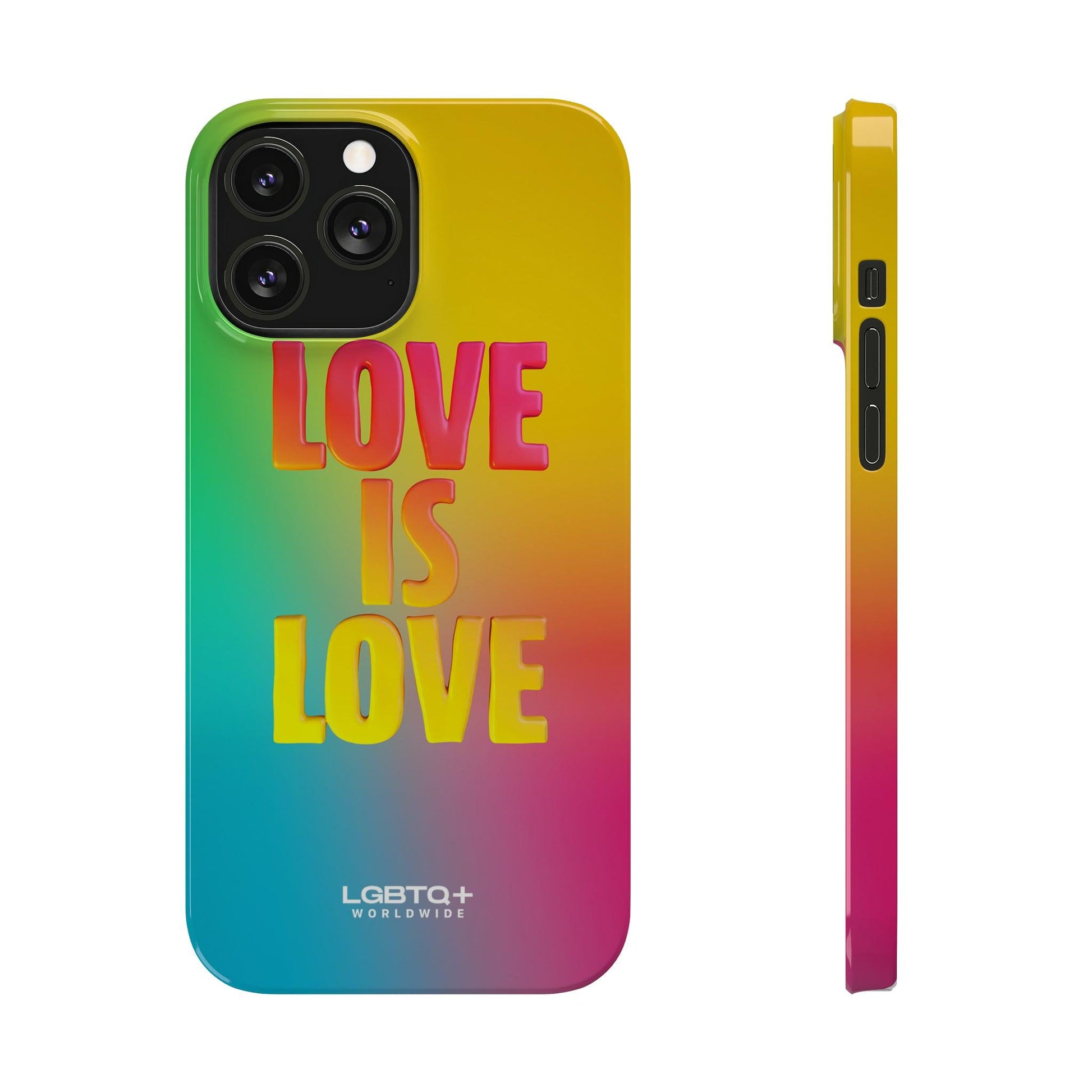 LGBTQWorldwide - ,,LOVE" Handyhülle Accessories, Back-to-School, card, Glossy, iPhone, iPhone Cases, Phone accessory, Phone Cases, Samsung Cases, Slim lgbtq Bekleidung Accessoires unisex Zubehör