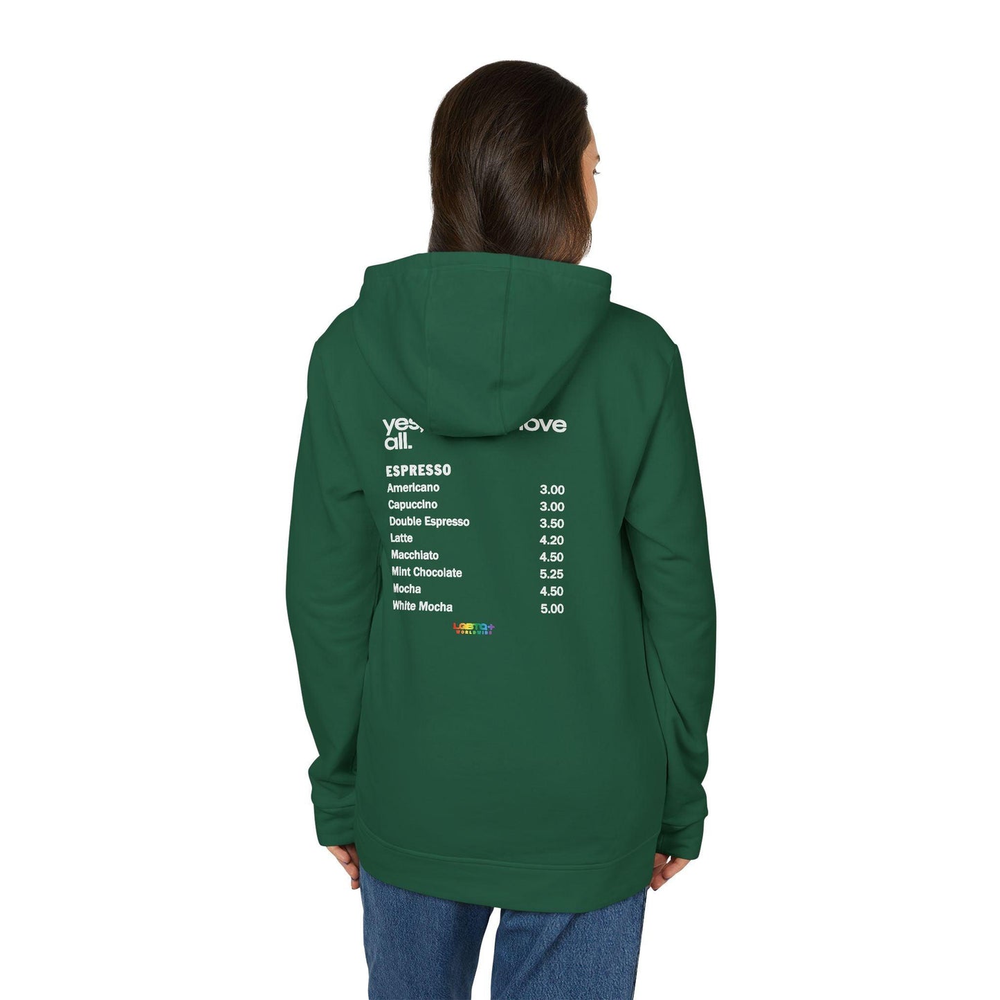 LGBTQWorldwide - ,,LOVE IS LIMITLESS'' adidas® adidas, DTF, Hooded, Hoodies, Men's Clothing, Sportswear, Unisex, Women's Clothing lgbtq Bekleidung Accessoires unisex Zubehör