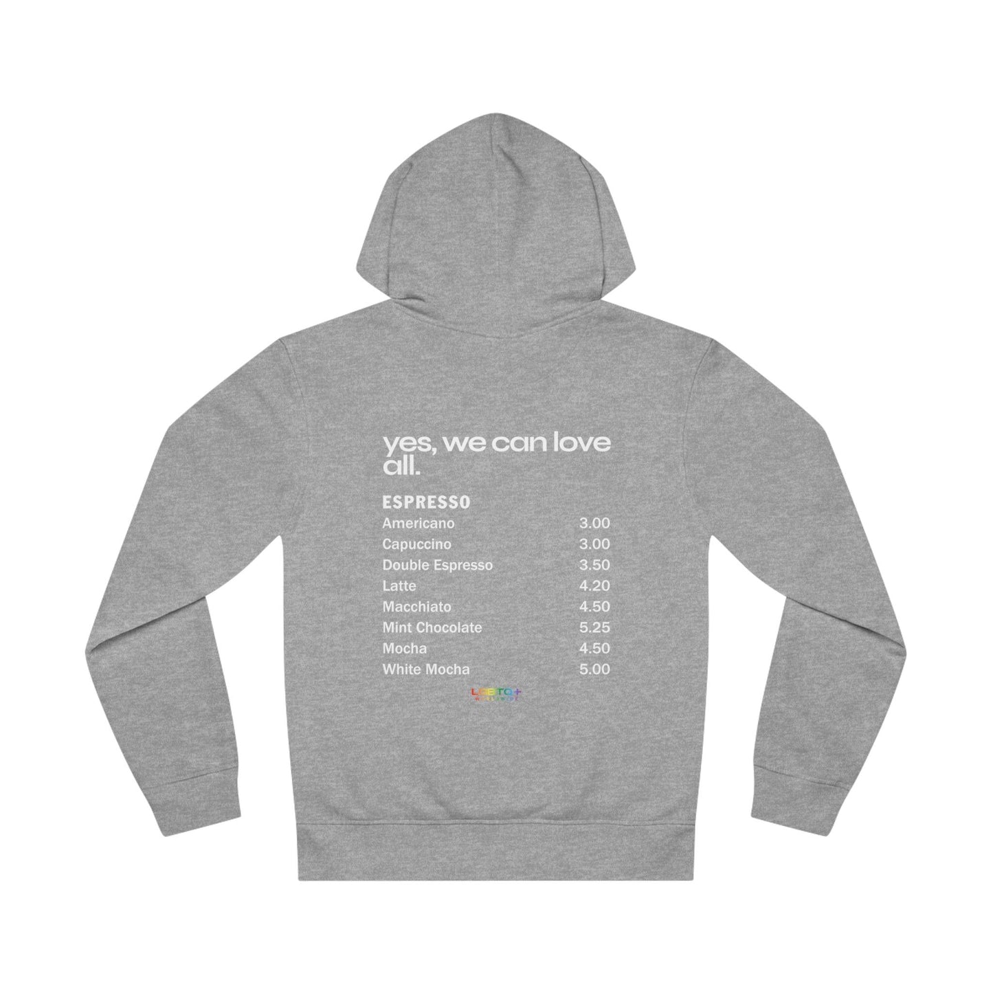 LGBTQWorldwide - ,,LOVE IS LIMITLESS'' DTG, Eco-friendly, hoodie, Hoodies, Men's Clothing, Preis, Recycled, Unisex, Vegan, Women's Clothing lgbtq Bekleidung Accessoires unisex Zubehör