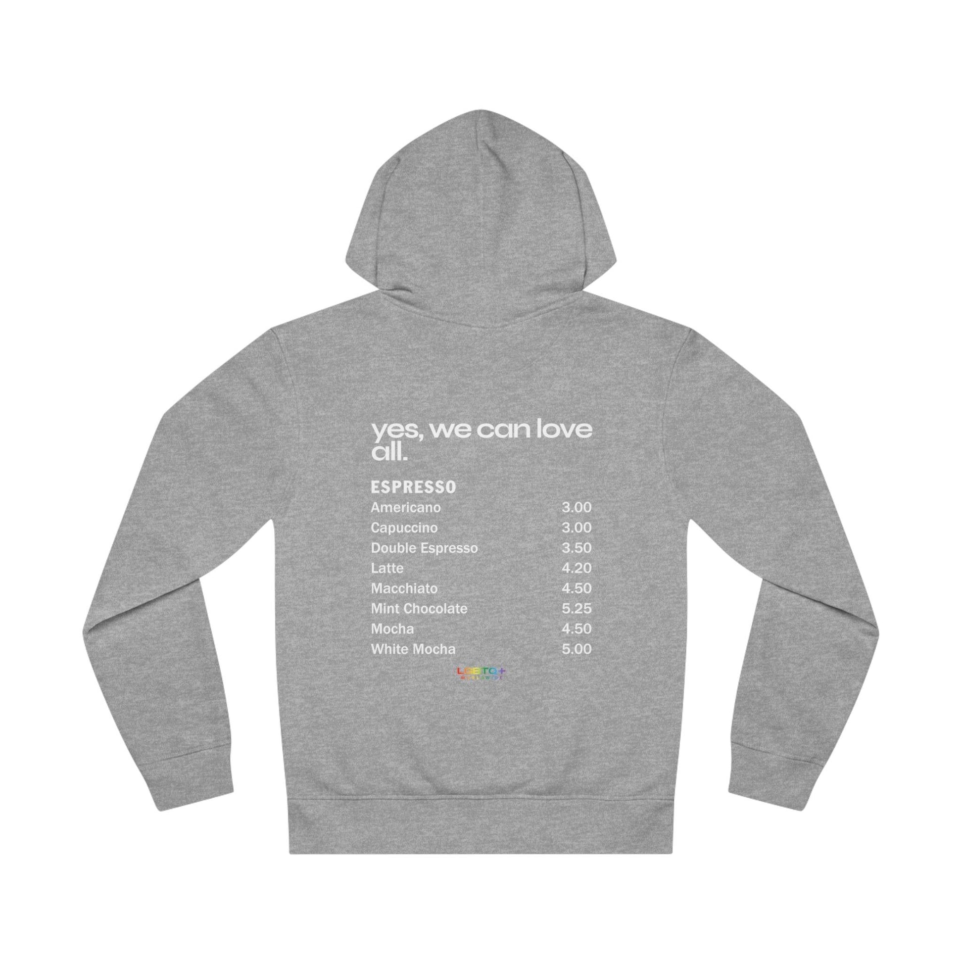 LGBTQWorldwide - ,,LOVE IS LIMITLESS'' DTG, Eco-friendly, hoodie, Hoodies, Men's Clothing, Preis, Recycled, Unisex, Vegan, Women's Clothing lgbtq Bekleidung Accessoires unisex Zubehör