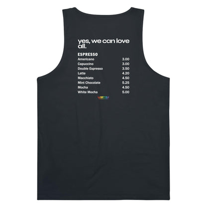 LGBTQWorldwide - ,,LOVE IS LIMITLESS'' DTG, Eco-friendly, Men's Clothing, Neck Labels, Organic, Recycled, Slim fit, Sustainable, Tank Tops, Vegan lgbtq Bekleidung Accessoires unisex Zubehör