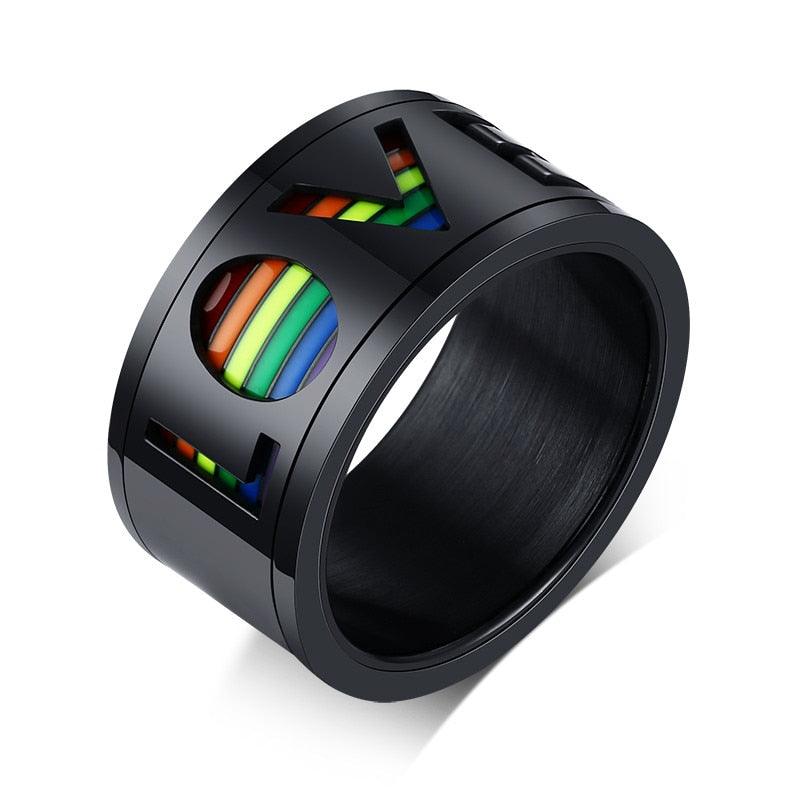 LGBTQWorldwide - LOVE Ring Accessoires, Accessories, Aktion, All lgbtq Bekleidung Accessoires unisex Zubehör