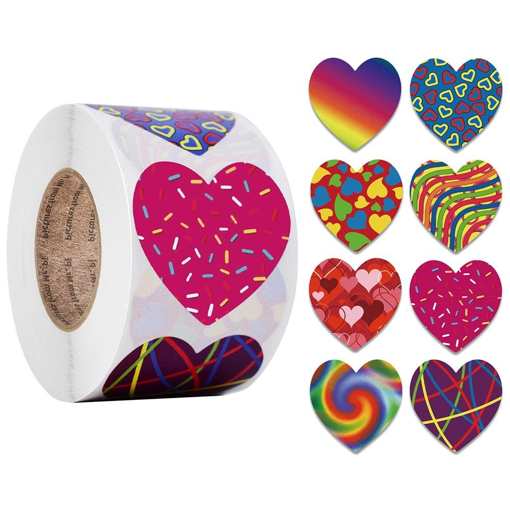 LGBTQWorldwide - LOVE Stickerrolle Accessoires lgbtq Bekleidung Accessoires unisex Zubehör