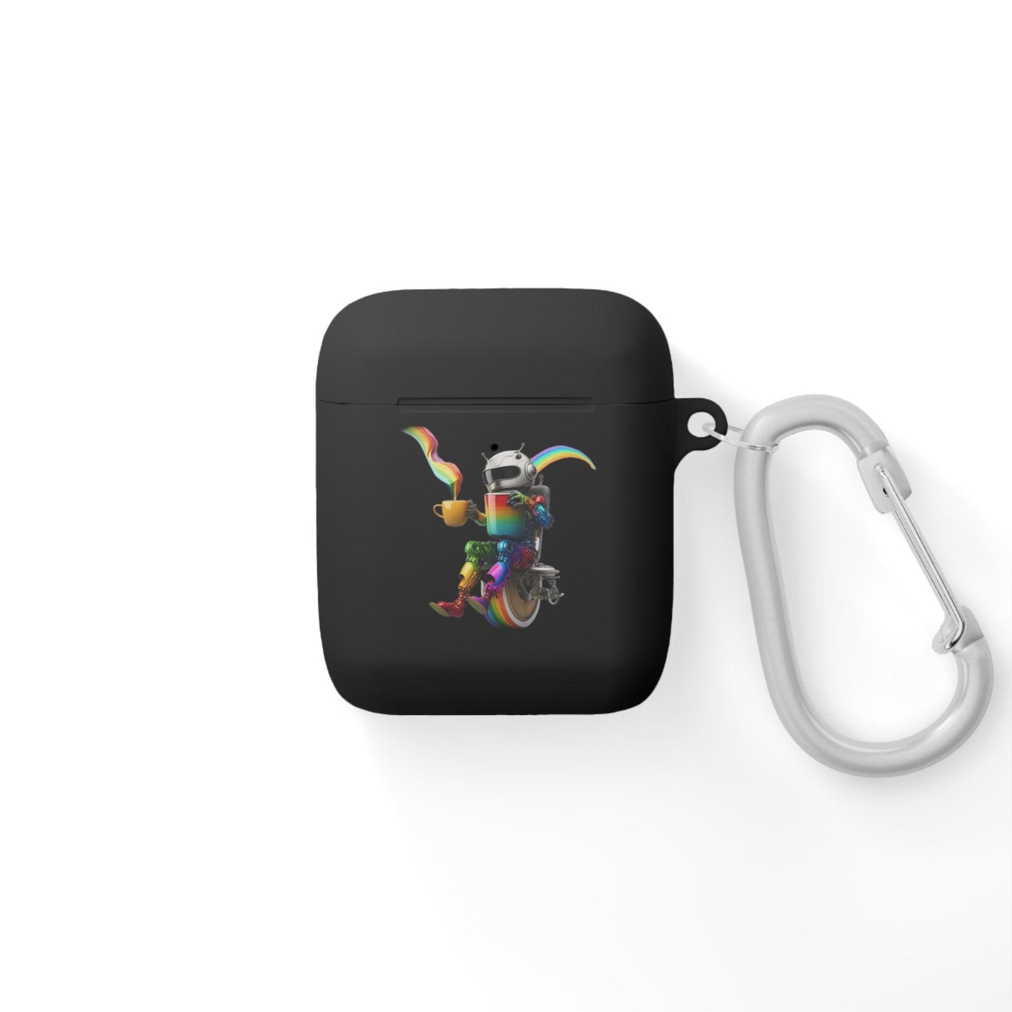 LGBTQWorldwide - ,,LUSTIGER ROBOTER" AirPods und AirPods Pro Hülle Accessories, AirPods, AirPods Pro, Back-to-School, Case, Flexible, tech, Tech Accessories, TPU lgbtq Bekleidung Accessoires unisex Zubehör