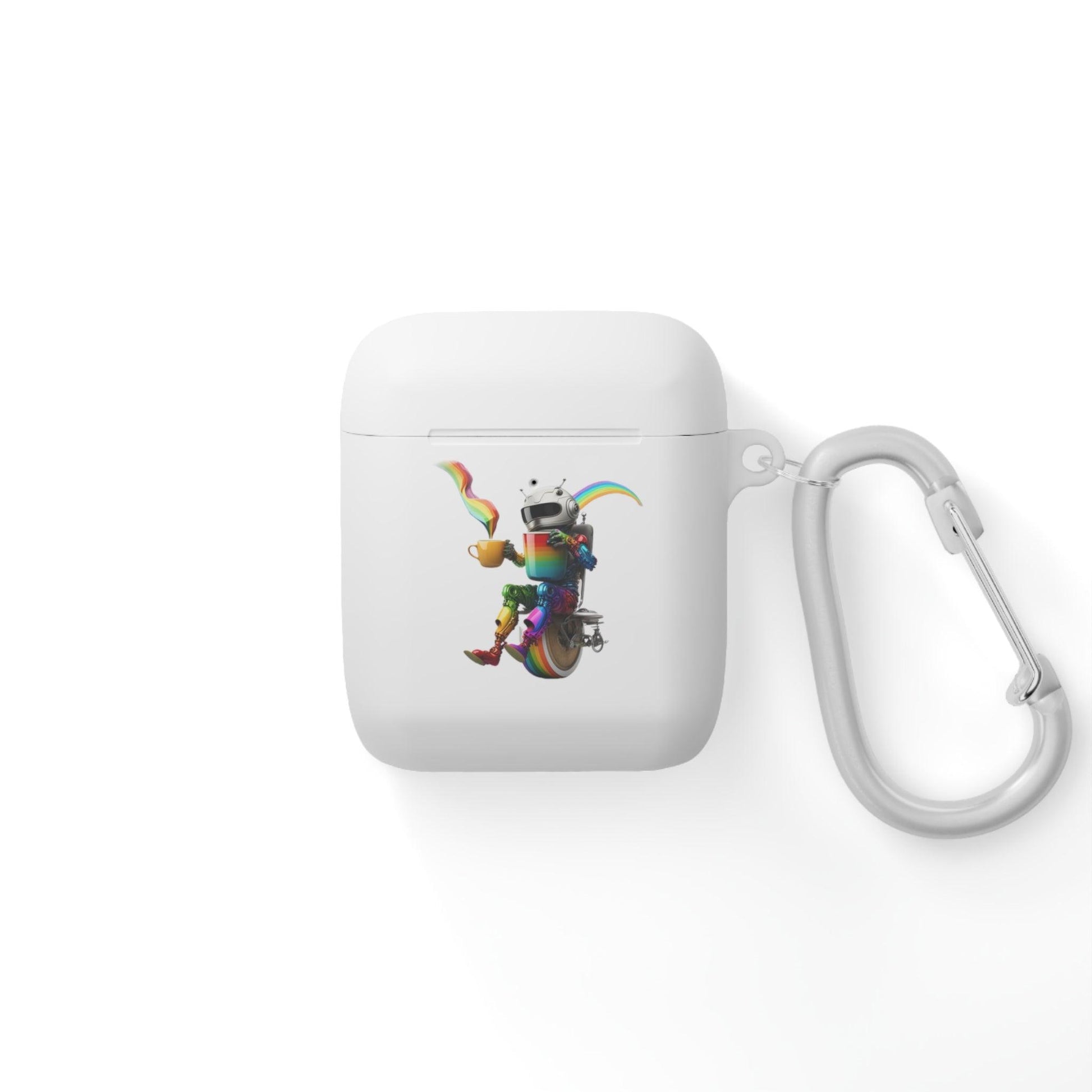 LGBTQWorldwide - ,,LUSTIGER ROBOTER" AirPods und AirPods Pro Hülle Accessories, AirPods, AirPods Pro, Back-to-School, Case, Flexible, tech, Tech Accessories, TPU lgbtq Bekleidung Accessoires unisex Zubehör