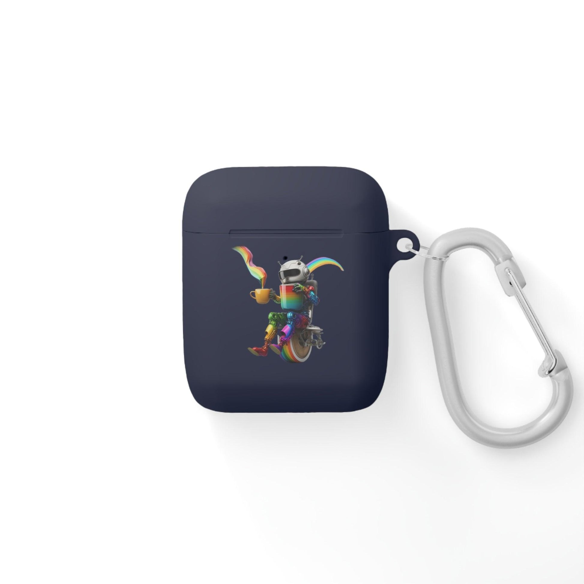 LGBTQWorldwide - ,,LUSTIGER ROBOTER" AirPods und AirPods Pro Hülle Accessories, AirPods, AirPods Pro, Back-to-School, Case, Flexible, tech, Tech Accessories, TPU lgbtq Bekleidung Accessoires unisex Zubehör